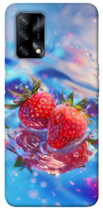 Чехол Red Strawberry для Oppo A74 4G