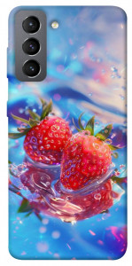 Чохол Red Strawberry для Galaxy S21 FE