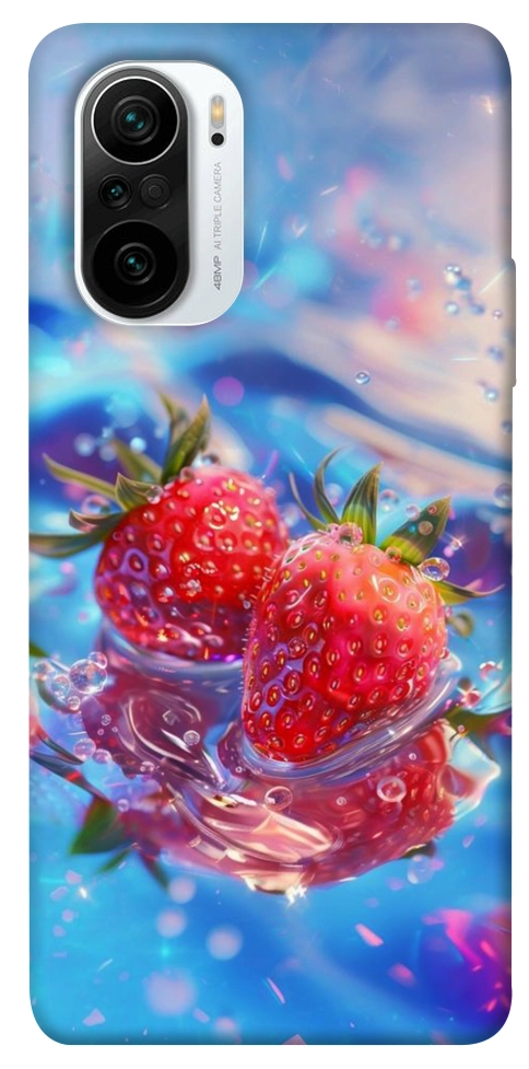 Чохол Red Strawberry для Xiaomi Poco F3