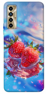 Чохол Red Strawberry для TECNO Camon 17P