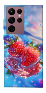 Чохол Red Strawberry для Galaxy S22 Ultra