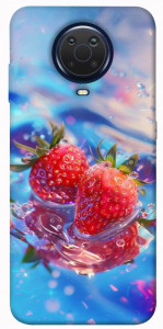 Чохол Red Strawberry для Nokia G10