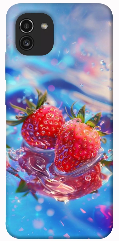 Чехол Red Strawberry для Galaxy A03