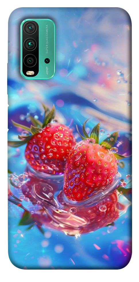 Чехол Red Strawberry для Xiaomi Redmi Note 9 4G