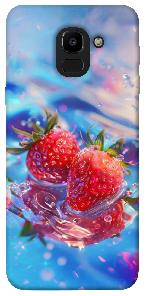 Чехол Red Strawberry для Galaxy J6 (2018)