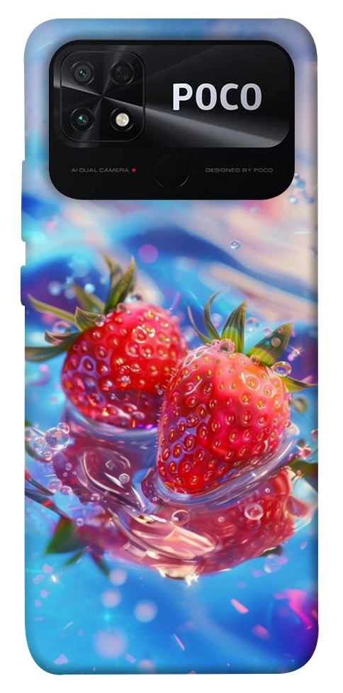 Чохол Red Strawberry для Xiaomi Poco C40