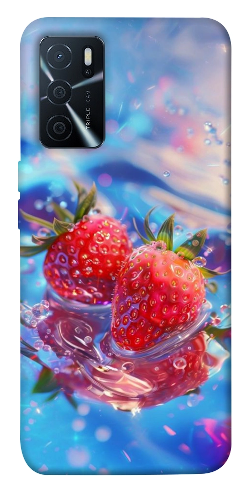 Чехол Red Strawberry для Oppo A16