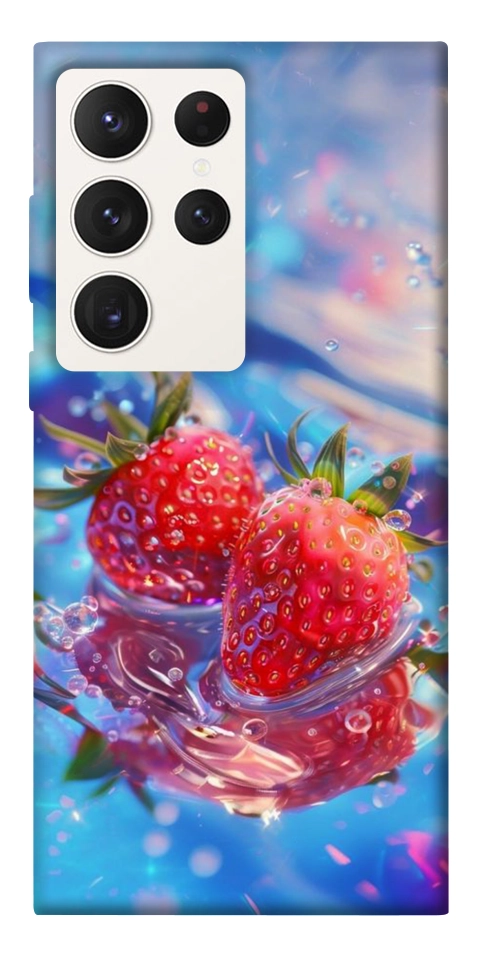 Чохол Red Strawberry для Galaxy S23 Ultra