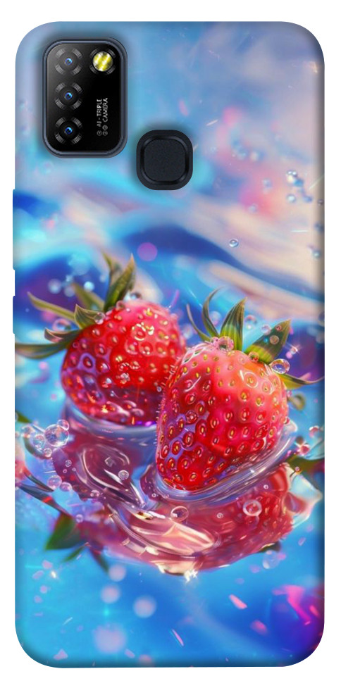 Чехол Red Strawberry для Infinix Hot 10 Lite