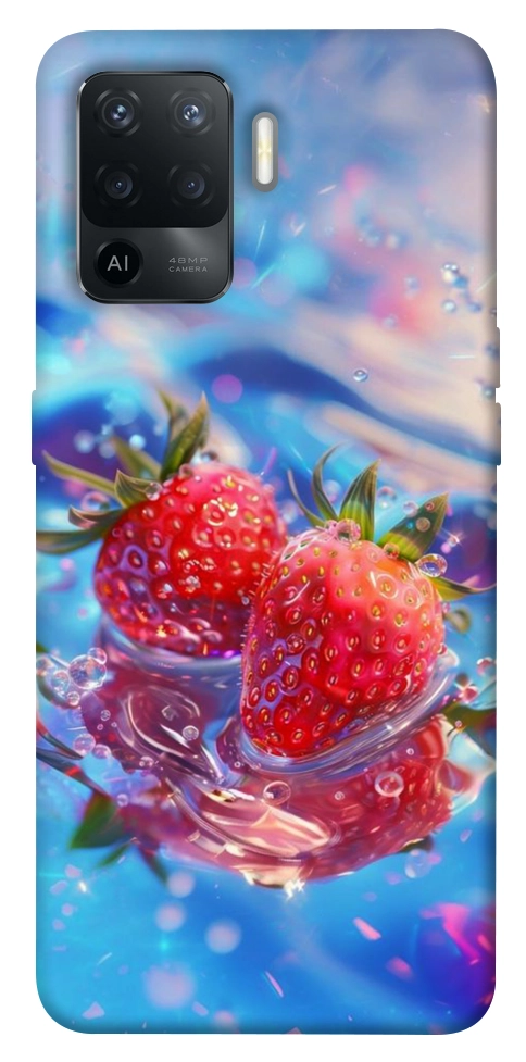 Чохол Red Strawberry для Oppo Reno 5 Lite