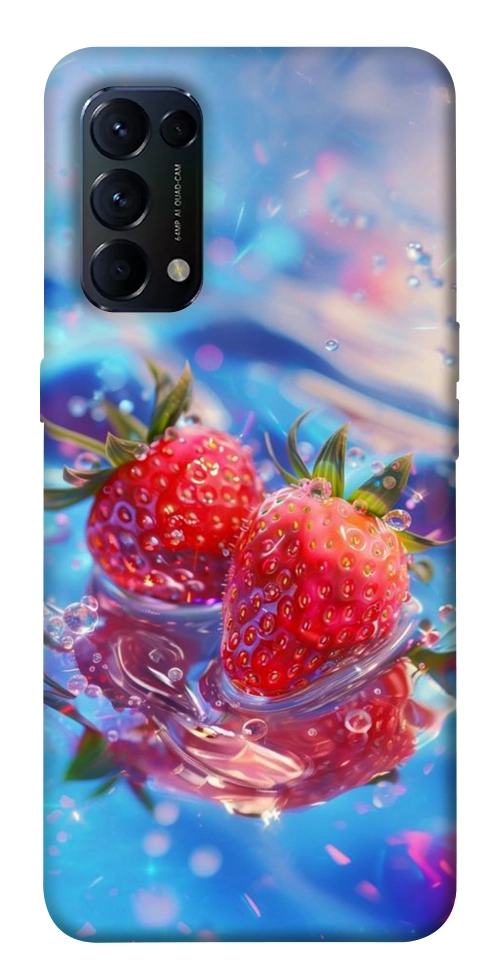 Чохол Red Strawberry для Oppo Reno 5 4G