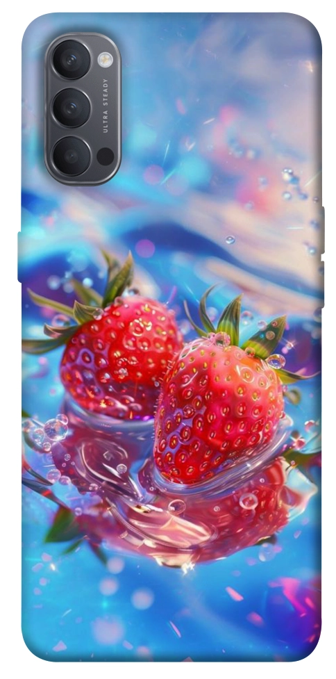 Чехол Red Strawberry для Oppo Reno 4