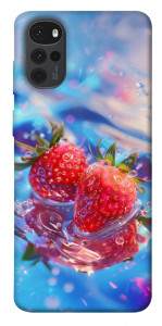 Чохол Red Strawberry для Motorola Moto G22