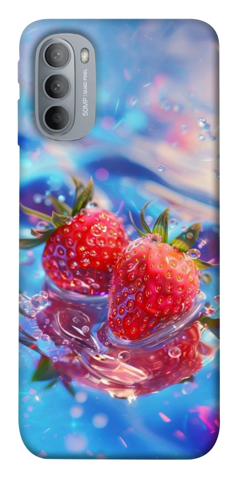 Чехол Red Strawberry для Motorola Moto G31