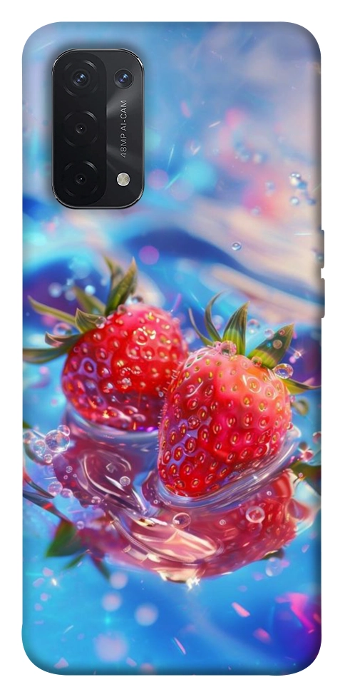 Чехол Red Strawberry для Oppo A74 5G