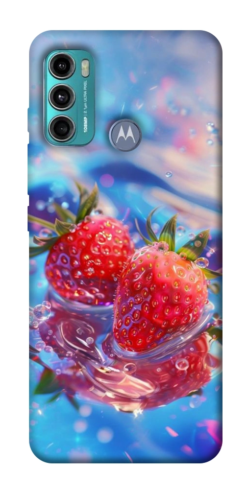 Чехол Red Strawberry для Motorola Moto G60