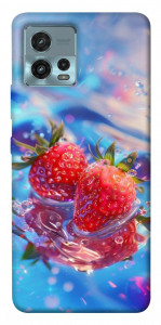 Чехол Red Strawberry для Motorola Moto G72