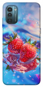 Чехол Red Strawberry для Nokia G21