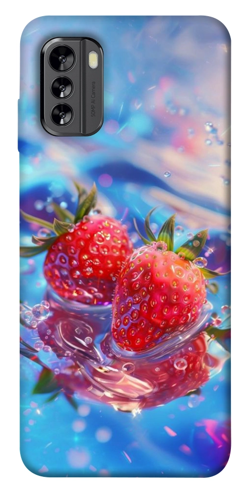 Чохол Red Strawberry для Nokia G60