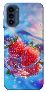 Чохол Red Strawberry для Motorola Moto G41