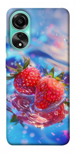 Чохол Red Strawberry для Oppo A78 4G