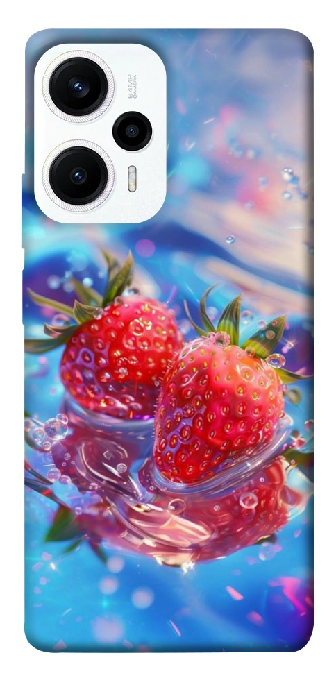 Чохол Red Strawberry для Xiaomi Poco F5