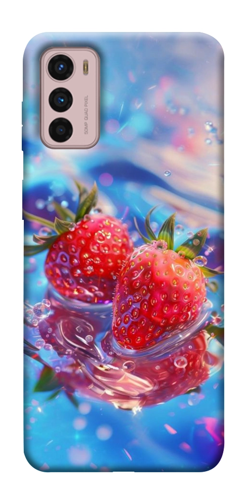 Чохол Red Strawberry для Motorola Moto G42