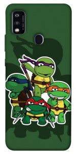 Чохол Green turtles для ZTE Blade A51