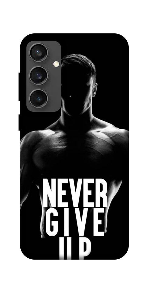 Чохол Never give up для Galaxy S24 FE