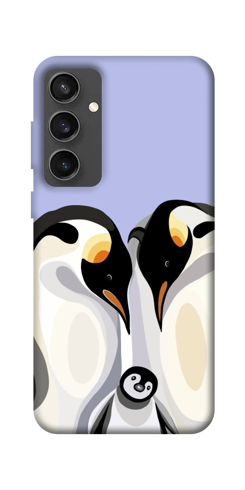 Чехол Penguin family для Galaxy S24 FE