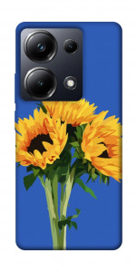 Чехол Bouquet of sunflowers для Xiaomi Poco M6 Pro 4G