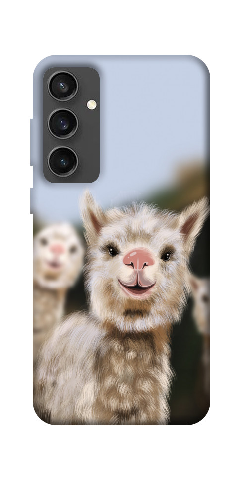 Чехол Funny llamas для Galaxy S24 FE