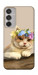 Чехол Cat in flowers для Galaxy M35 5G