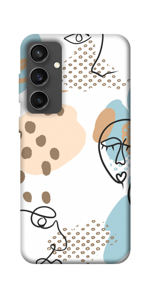 Чохол Face pattern для Galaxy S24 FE