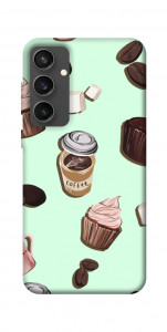 Чохол Coffee and sweets для Galaxy S24 FE