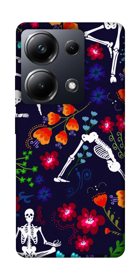 Чохол Yoga skeletons для Xiaomi Poco M6 Pro 4G