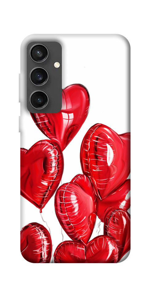 Чохол Heart balloons для Galaxy S24 FE