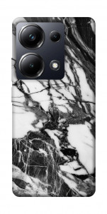 Чехол Calacatta black marble для Xiaomi Poco M6 Pro 4G