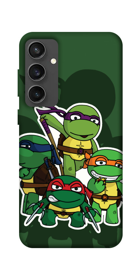 Чохол Green turtles для Galaxy S24 FE