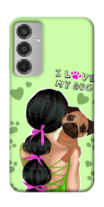 Чохол Love my dog для Galaxy M35 5G