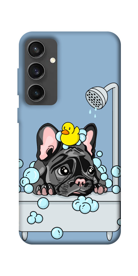 Чехол Dog in shower для Galaxy S24 FE