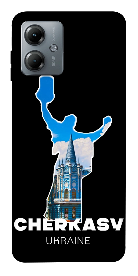 Чохол Cherkasy для Motorola Moto G14