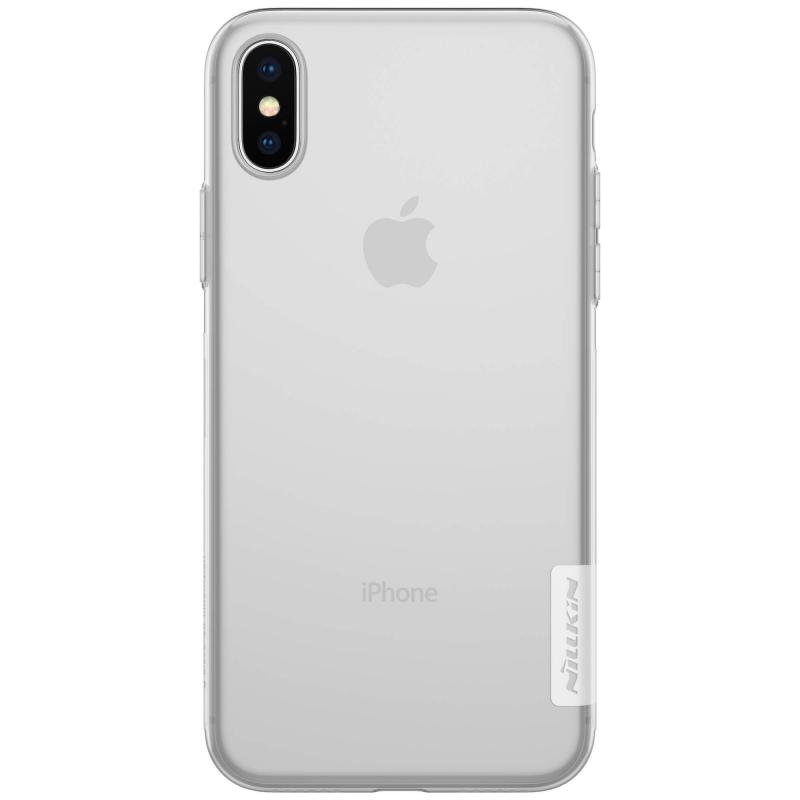 Фото TPU чехол Nillkin Nature Series для Apple iPhone X (5.8") / XS (5.8") (Бесцветный (прозрачный)) в магазине vchehle.ua