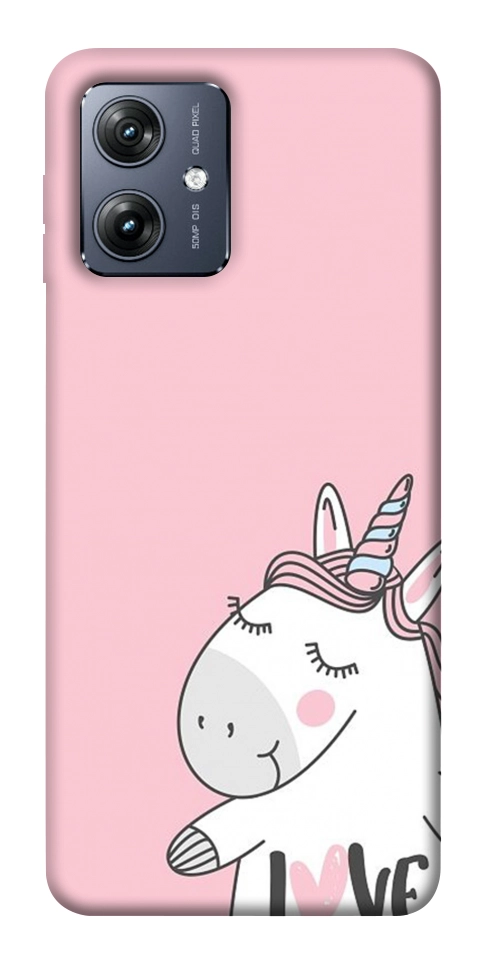 Чохол Unicorn love для Motorola Moto G54