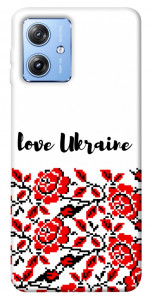 Чехол Love Ukraine для Motorola Moto G84