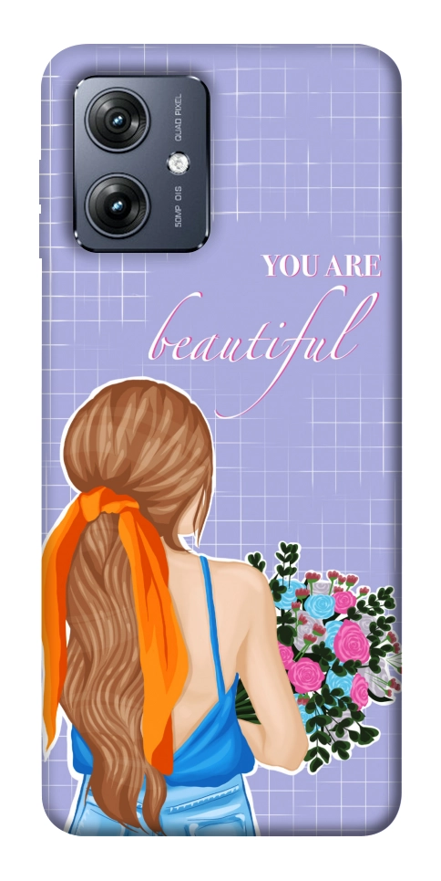 Чехол You are beautiful для Motorola Moto G54