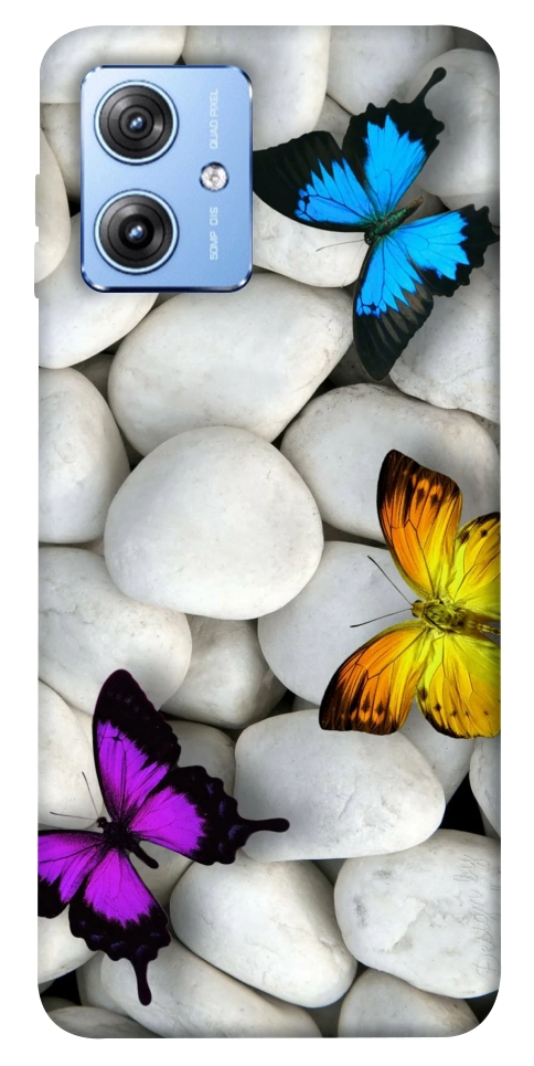 Чехол Butterflies для Motorola Moto G84