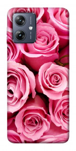 Чехол Bouquet of roses для Motorola Moto G54