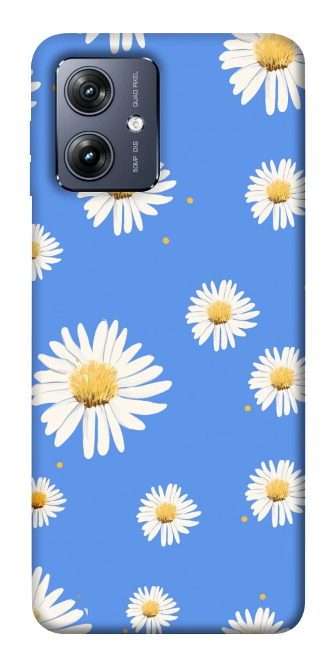 Чохол Chamomile pattern для Motorola Moto G54