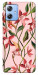 Чехол Floral motifs для Motorola Moto G84